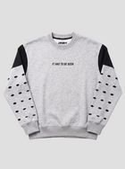 GREY CREWNECK SWEATSHIRT