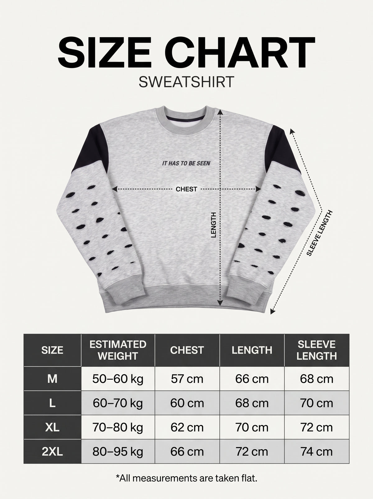 GREY CREWNECK SWEATSHIRT